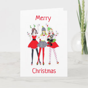 LET THE PARTY BEGIN **MERRY CHRISTMAS** HOLIDAY CARD