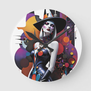 Let the Power of Witchcraft Compel You - Ken Gauge Round Clock