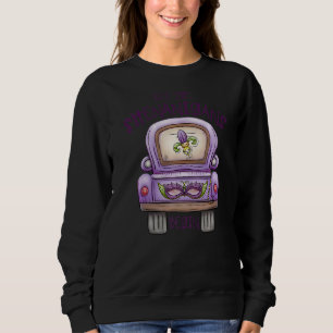 Let The Shenanigans Begin For Women Cute Mardi Gra Sweatshirt