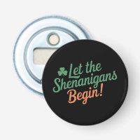 Let The Shenanigans Begin Funny Irish St Patricks