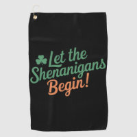 Let The Shenanigans Begin Funny Irish St Patricks 