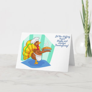 Let The Stuffing Begin! Thank You Card