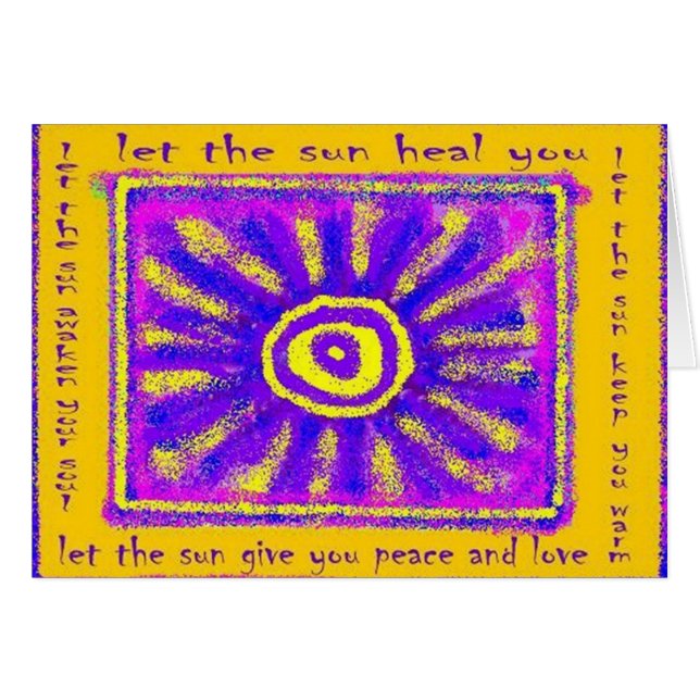 Let the Sun Heal You (Front Horizontal)