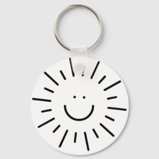 Let The Sunshine In! Keychain