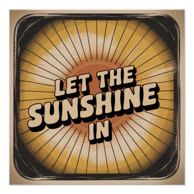Let The Sunshine In Poster (Front)