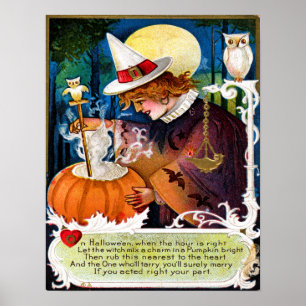 Let The Witch Mix A Charm Poster