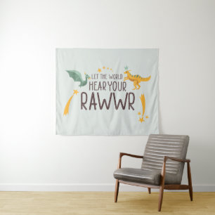 Let the World Hear Your Roar Tapestry
