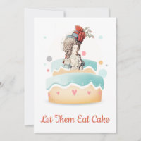 Let Them Eat Cake French Vintage Birthday