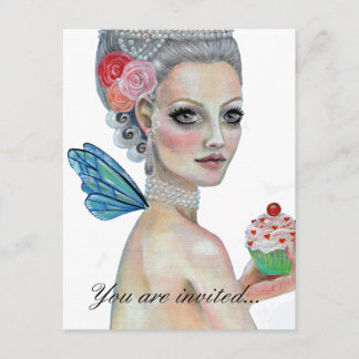 Let them eat cake invitation