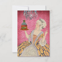 Let them Eat Cake ~ Invitations / RSVP