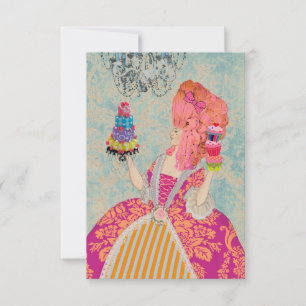 Let them Eat Cake ~  Invitations / RSVP