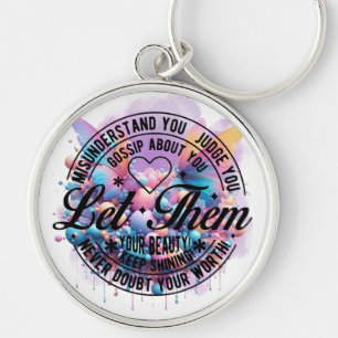 Let Them — Empowerment Bloom Keychain