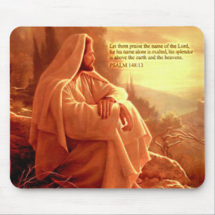 Let them Praise the name of the Lord Mousepad