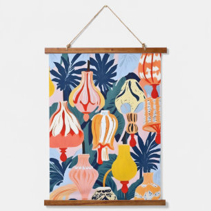 Let There Be Lamps Hanging Tapestry