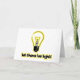 Let There Be Light Card