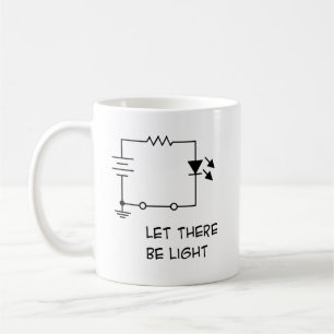 Let There Be Light Coffee Mug