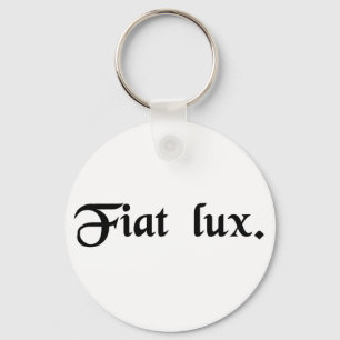 Let there be light. keychain