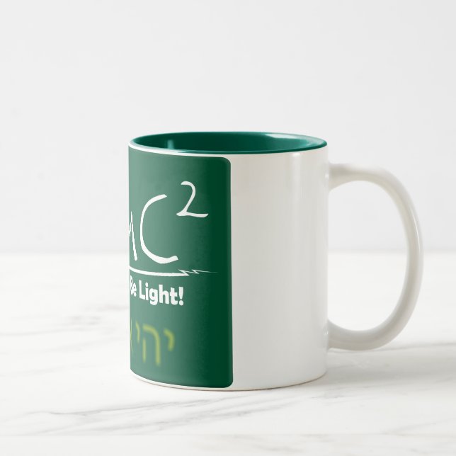 Let There Be Light Two-Tone Coffee Mug (Right)