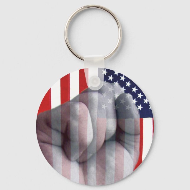 Let there be Peace Keychain (Front)