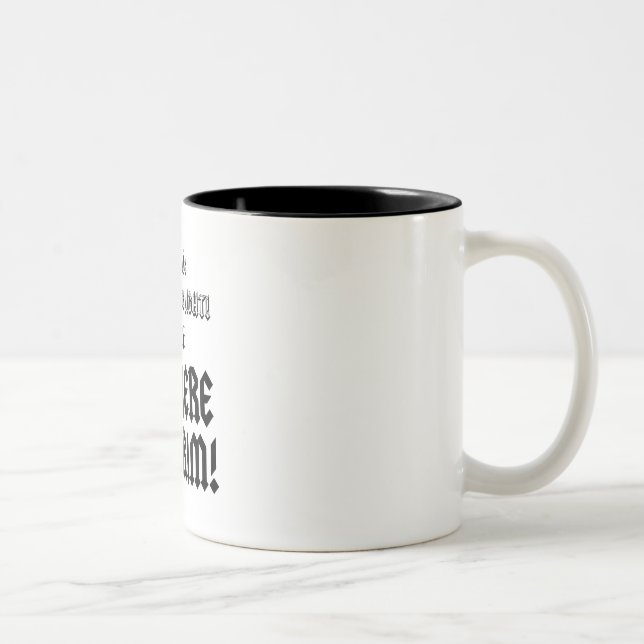 let there be purim Two-Tone coffee mug (Right)