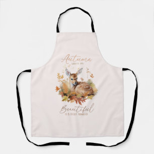 Let Things Go Autumn Apron