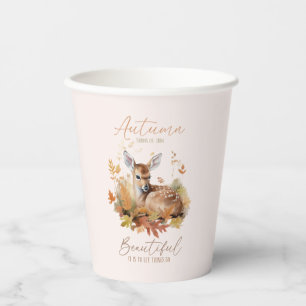 Let Things Go Autumn Paper Cups