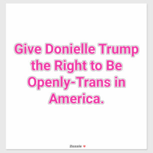 Let Trump Be Trans Rights Hankamer Artjunkhaus Yay