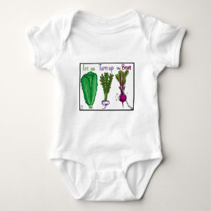 Let Us Turn Up the Beat Baby Bodysuit