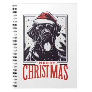 Let your Cane Corso 'sleigh' the season with love Notebook