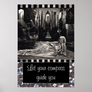 Let your compass guide you  Customizable (Poster) Poster