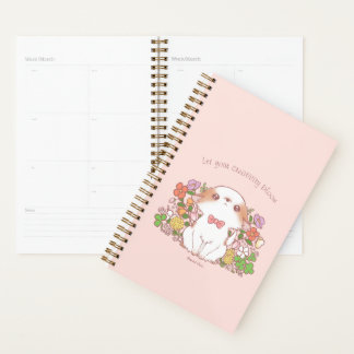 Let your creativity bloom Mochi and Flowers Planner