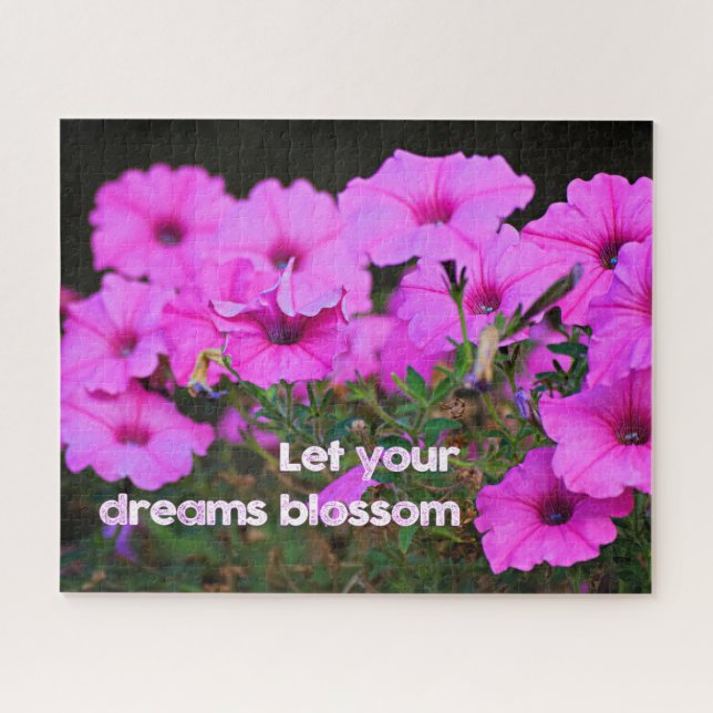 Let Your Dreams Blossom - 16x20 inch Jigsaw Puzzle (Horizontal)