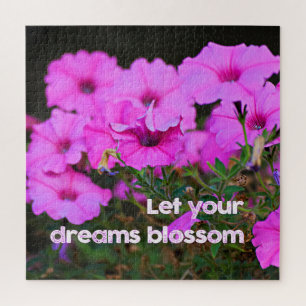 Let Your Dreams Blossom - 20x20 inch Jigsaw Puzzle