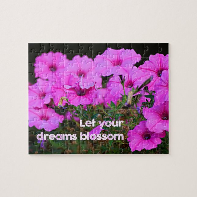 Let Your Dreams Blossom - 8x10 inch Jigsaw Puzzle (Horizontal)
