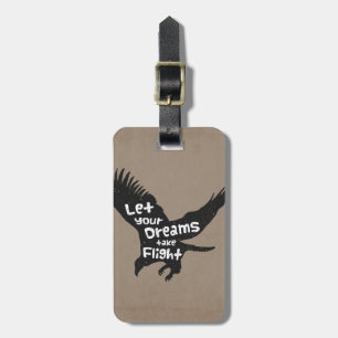 Let Your Dreams Take Flight Eagle Travel Luggage Tag