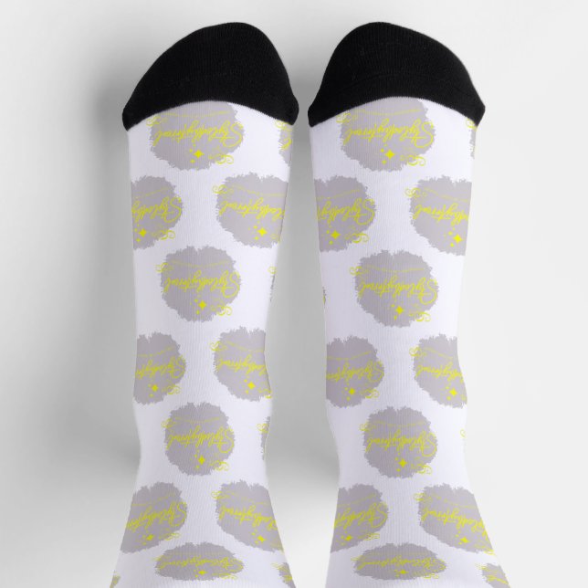 Let your expression speak through your fashion socks (Top)