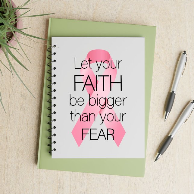Let Your Faith Be Bigger Than Your Fear Notebook (Creator Uploaded)