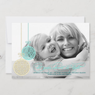 Let Your Heart Be Light Customizable Photo Card