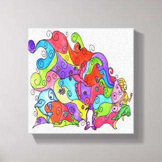 Let Your Imagination Fly Canvas Print