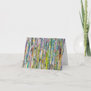 Let Your Light Shine Down Blank Note Card