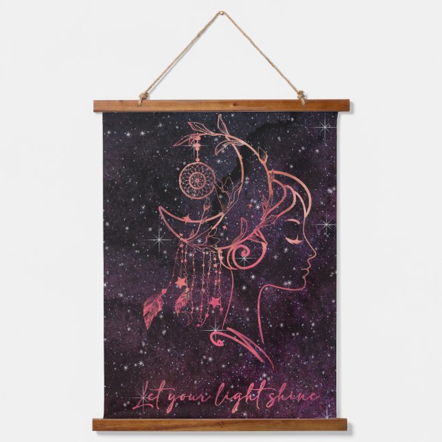 Let Your Light Shine Hanging Tapestry (Front)