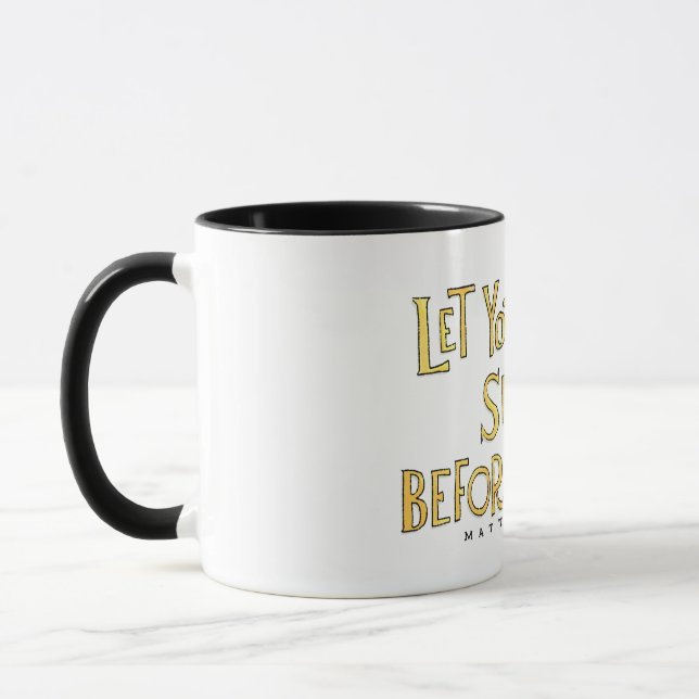 Let Your Light Shine Mug (Left)