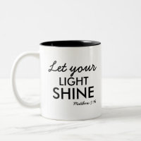 Let Your Light Shine Personalized Bible Christian