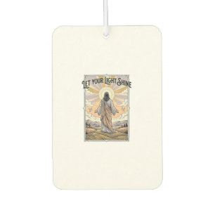Let Your Light Shine Vintage Faith Air Freshener