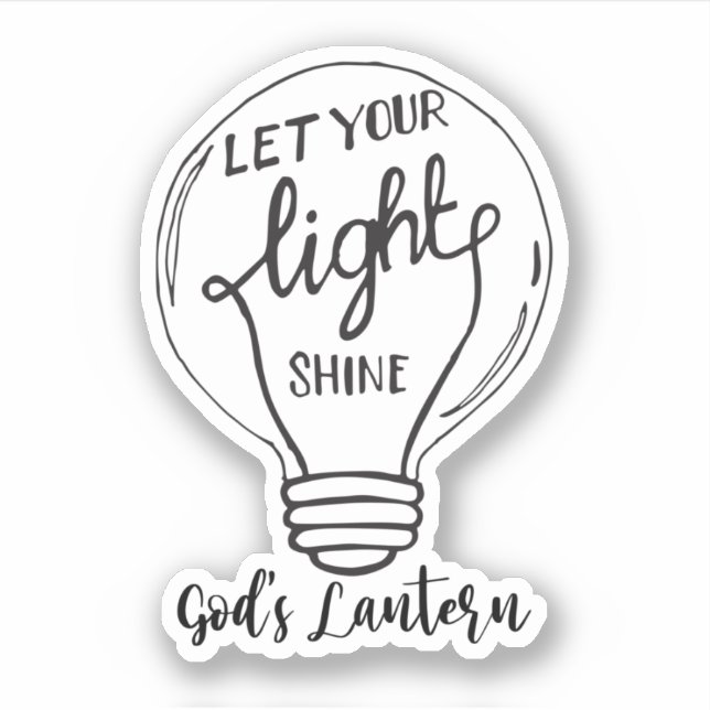 Let Your Light Shine with God's Lanterns (Front)
