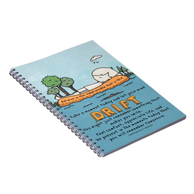 Let Your Mind Drift Notebook (Right Side)