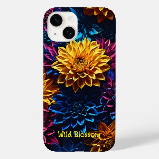 Let Your Phone Bloom Case-Mate iPhone Case (Back)