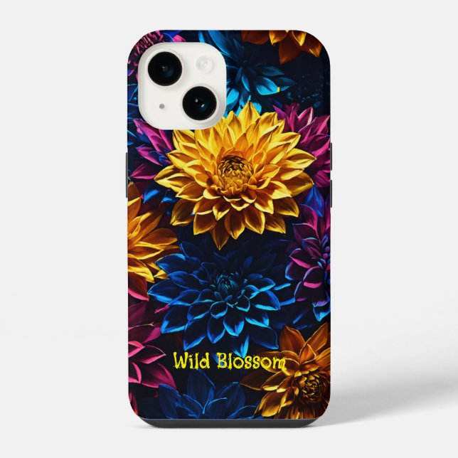 Let Your Phone Bloom iPhone Case (Back)