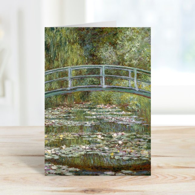 L'Etang Lily | Carte Claude Monet (Créateur téléchargé)