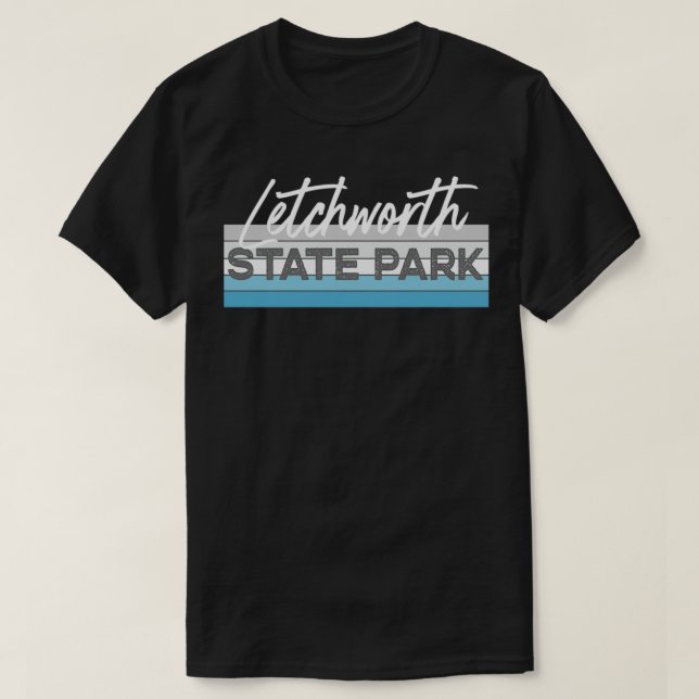 Letchworth State Park New York T-Shirt (Design Front)
